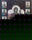 The Mother of God with the Baby and Prophets